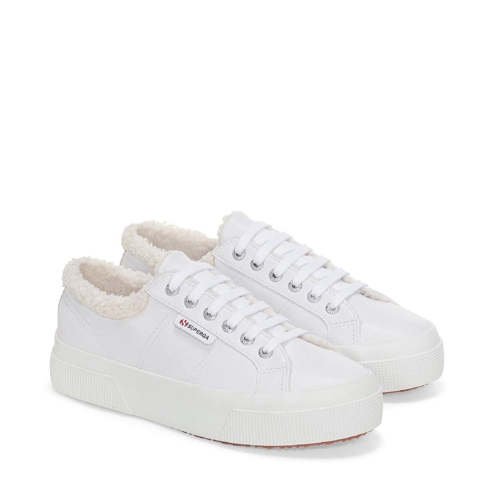Superga 2740 PLATFORM VEGAN MATERIALWHITE ICE