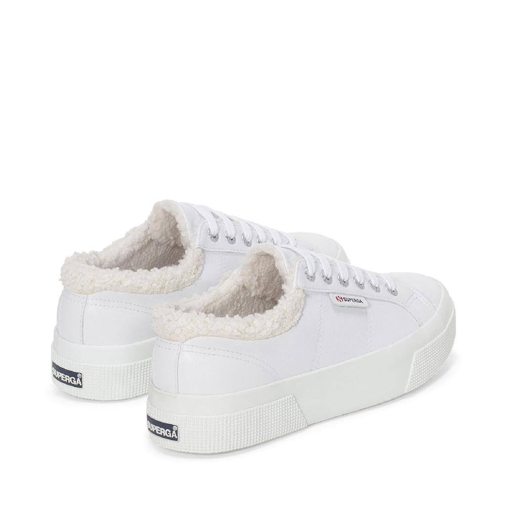 Superga 2740 PLATFORM VEGAN MATERIALWHITE ICE