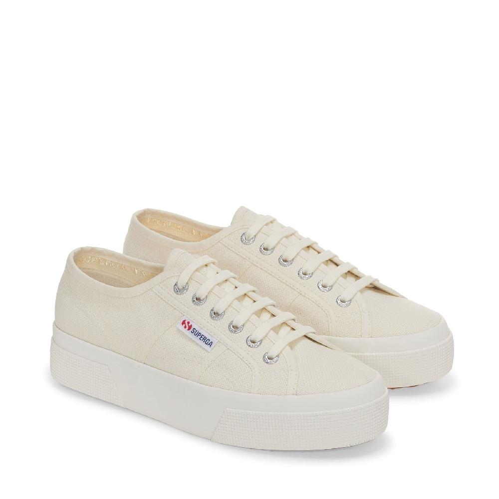 Superga 2740 PLATFORMBEIGE NATURAL-FAVORIO