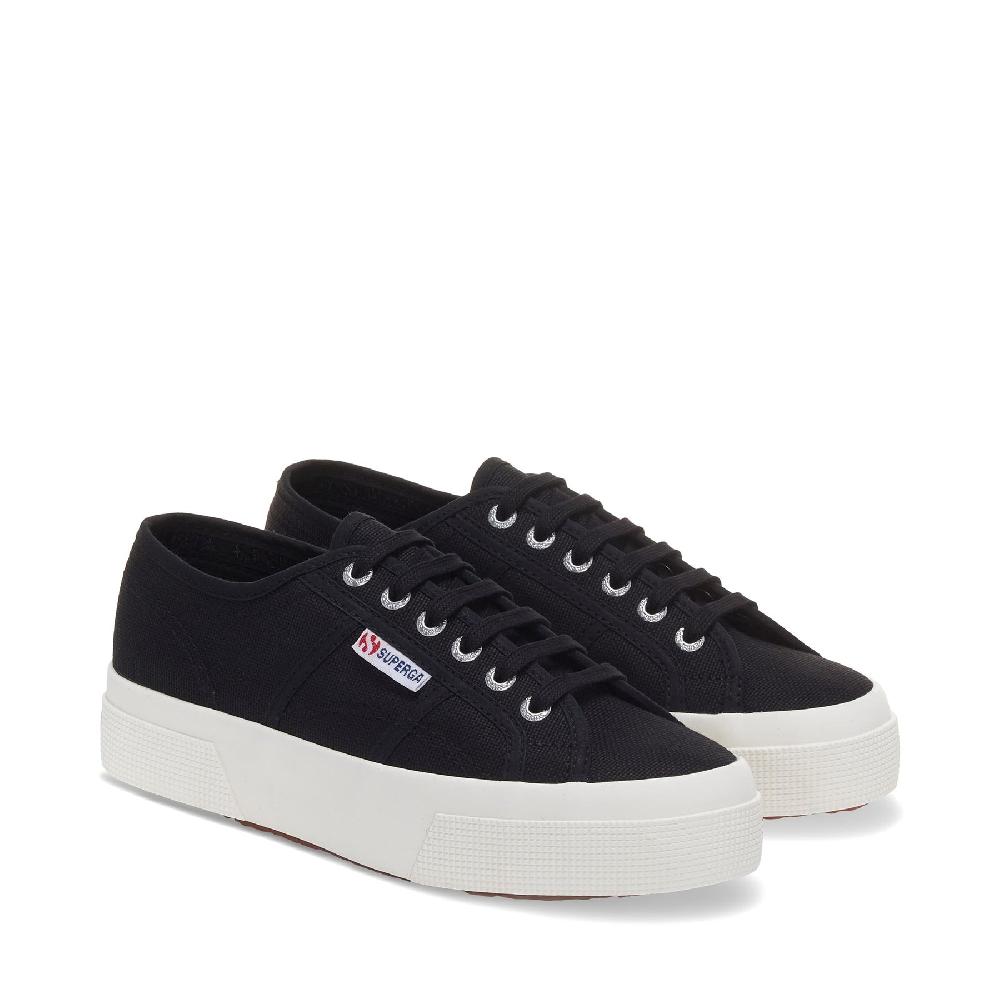 Superga 2740 PLATFORMBLACK-F AVORIO