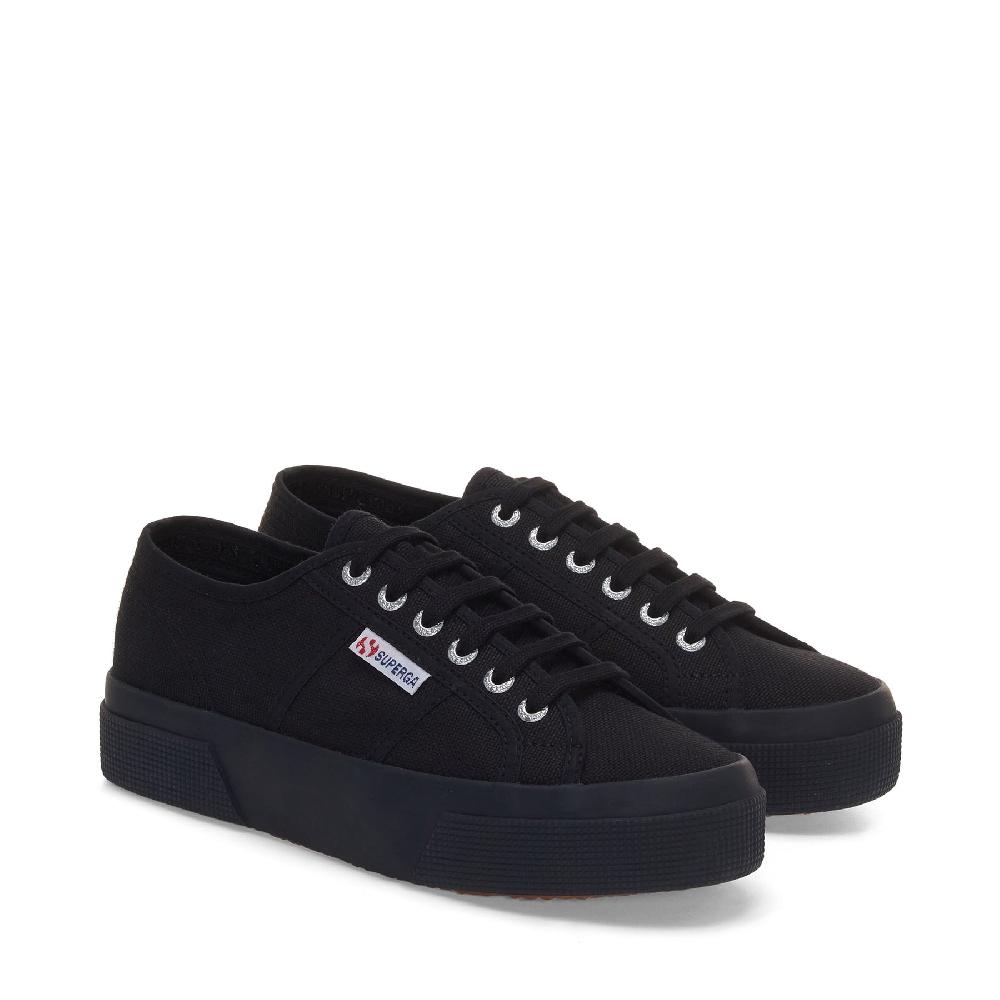 Superga 2740 PLATFORMFULL BLACK