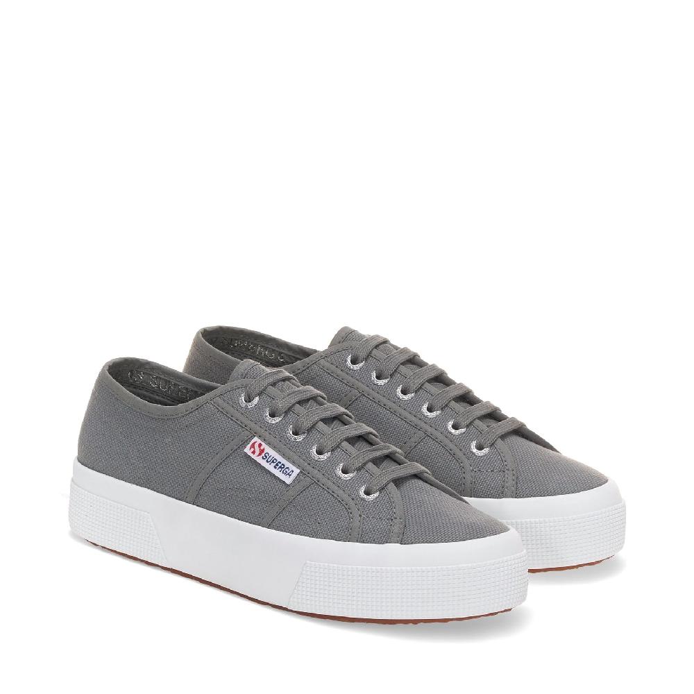 Superga 2740 PLATFORMGRAY DK SAGE