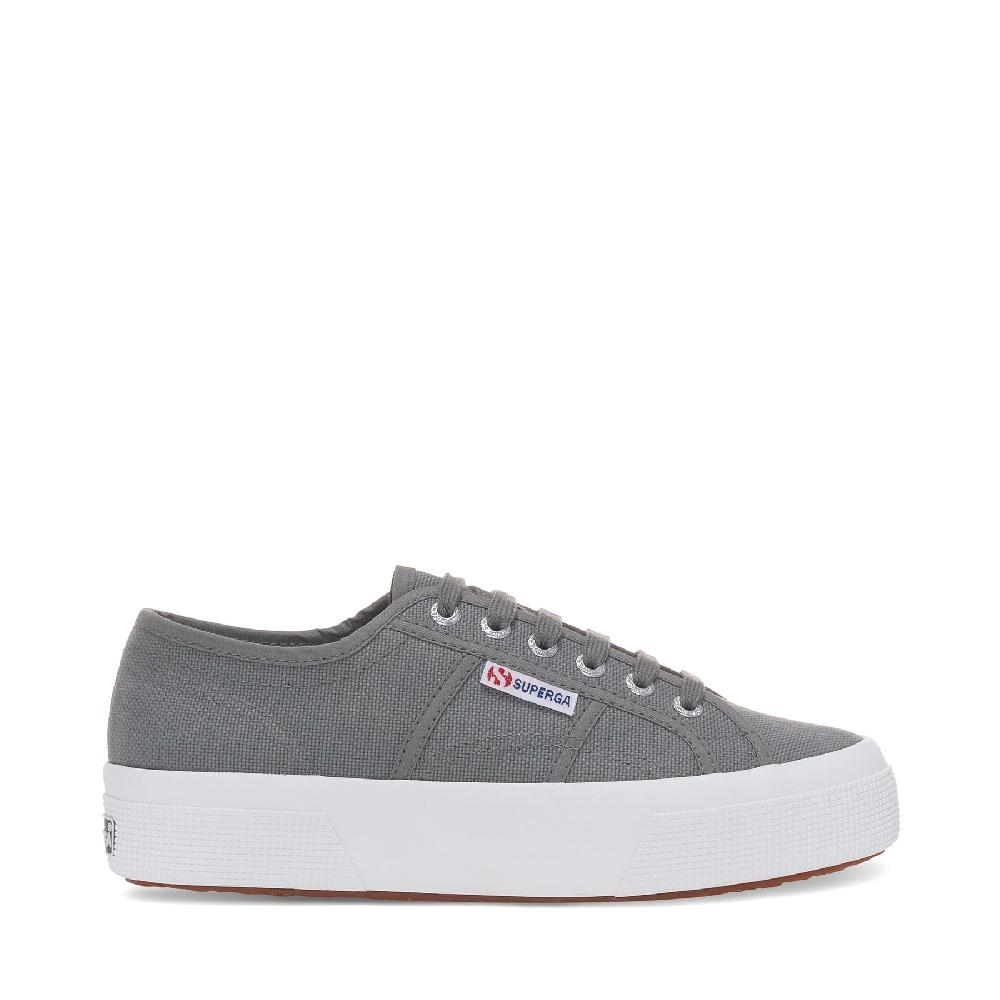 Superga 2740 PLATFORMGRAY DK SAGE