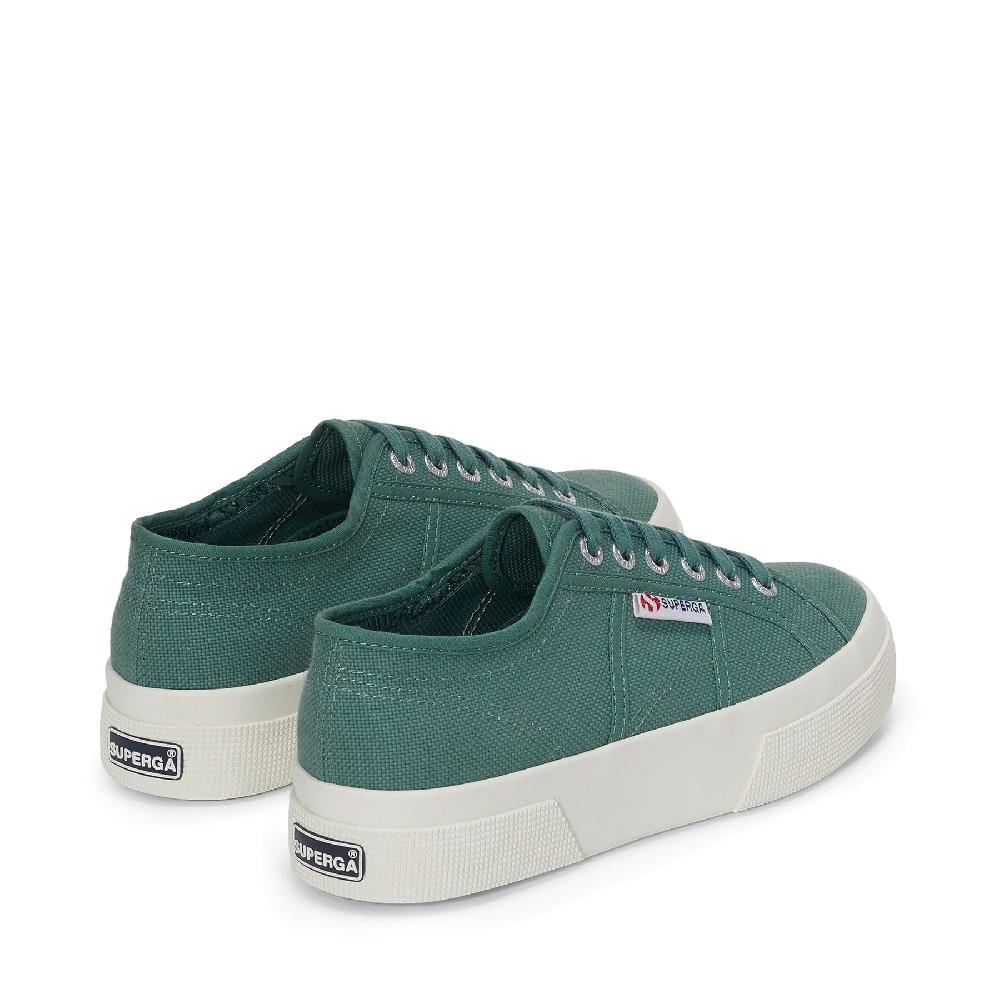 Superga 2740 PLATFORMGREEN DUSTY-FAVORIO