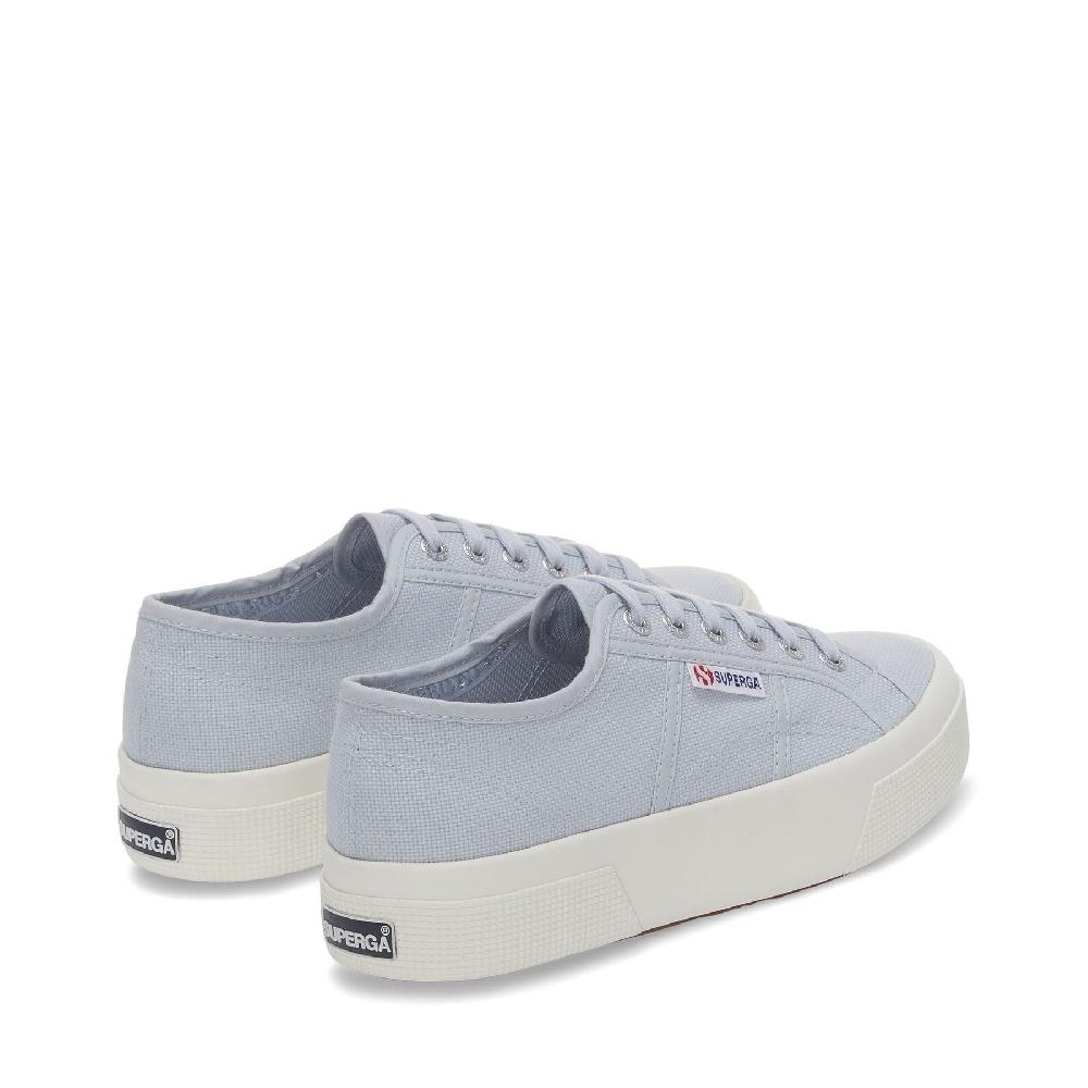 Superga 2740 PLATFORMGREY LILLA-FAVORIO