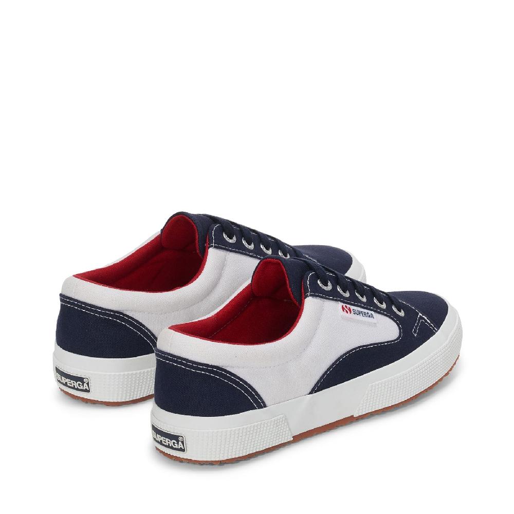 Superga 2750 BLOCKSWHITE-NAVY-RED