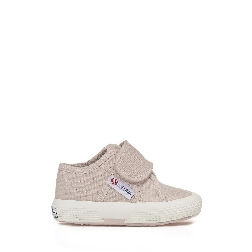 Superga 2750-BSTRAPPINK SKIN-F AVORIO
