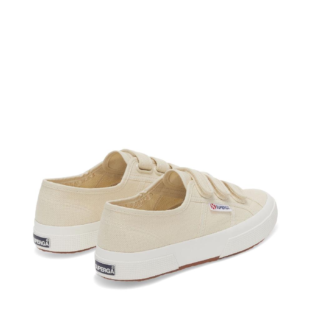 Superga 2750-COT3STRAPUBEIGE LT EGGSHELL-F AVORIO