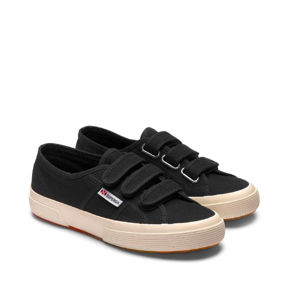 Superga 2750-COT3STRAPUBLACK