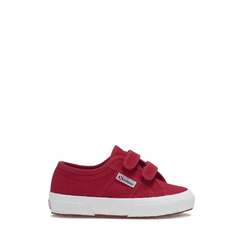Superga 2750-COTJSTRAP CLASSICRED-WHITE