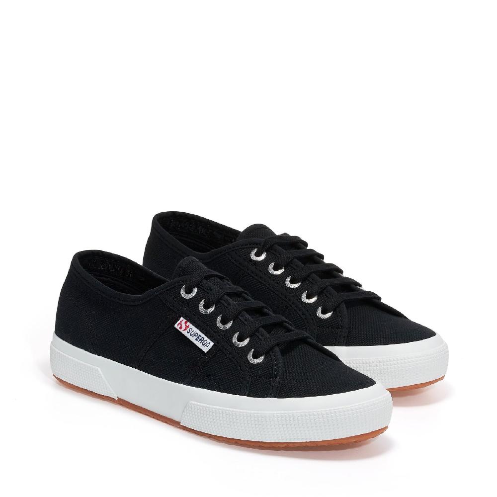 Superga 2750-COTU CLASSICBLACK-FWHITE