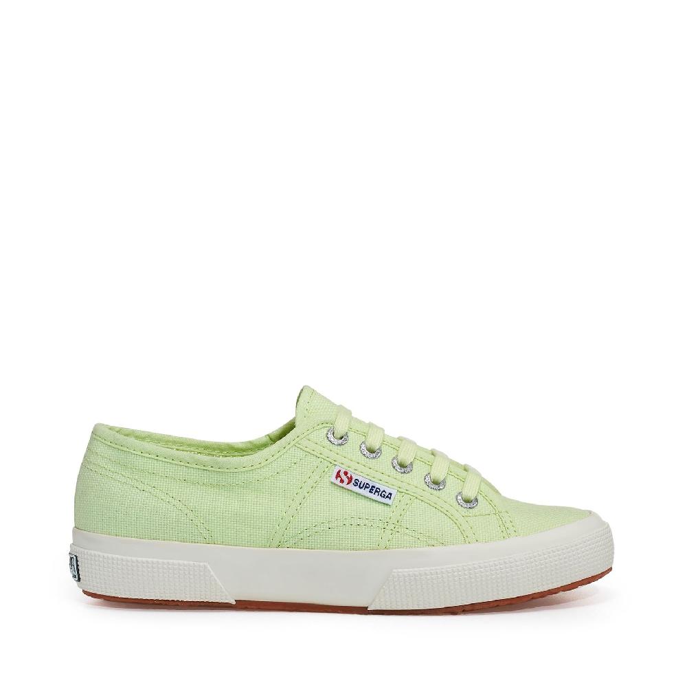 Superga 2750-COTU CLASSICGREEN PRIMROSE-F AVORIO