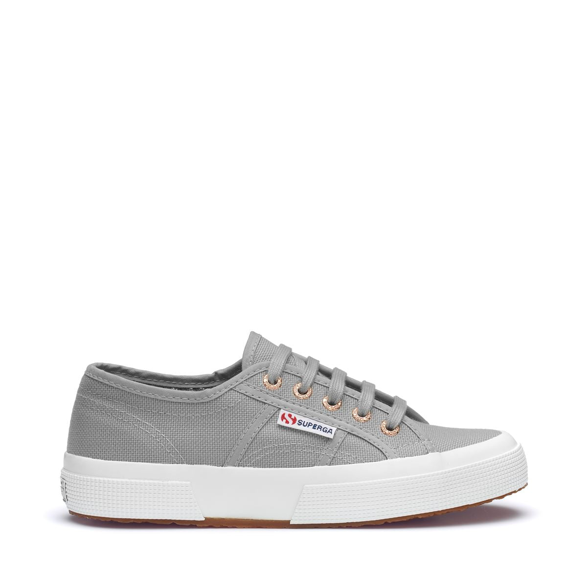 Superga 2750-COTU CLASSICLT GREY-ROSE GOLD