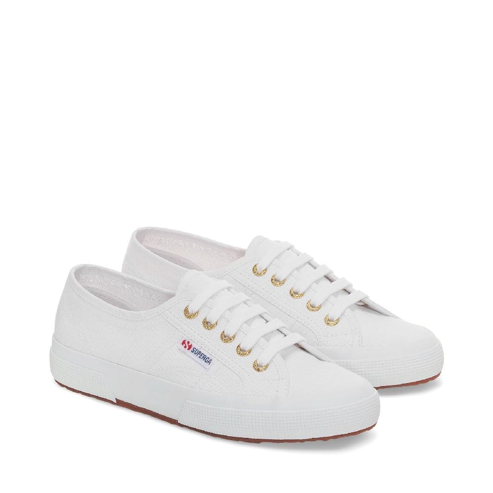 Superga 2750-COTU CLASSICWHITE-GOLD