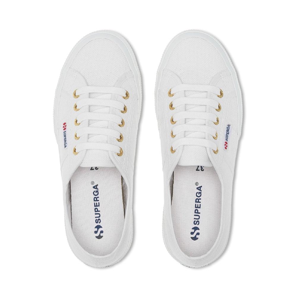 Superga 2750-COTU CLASSICWHITE-GOLD