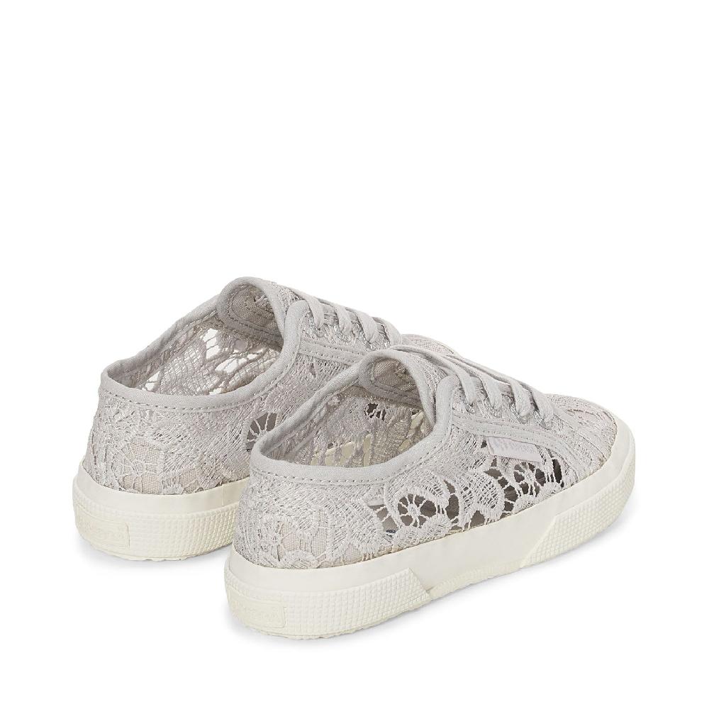 Superga 2750 KIDS MACRAMEGREY SILVER-FAVORIO