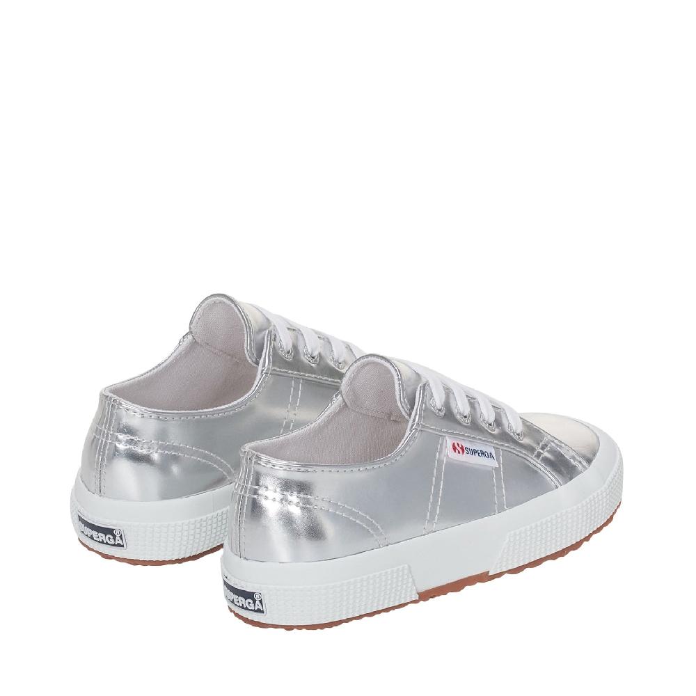 Superga 2750 KIDS MIRROR SYNTHETIC MATERIALSILVER