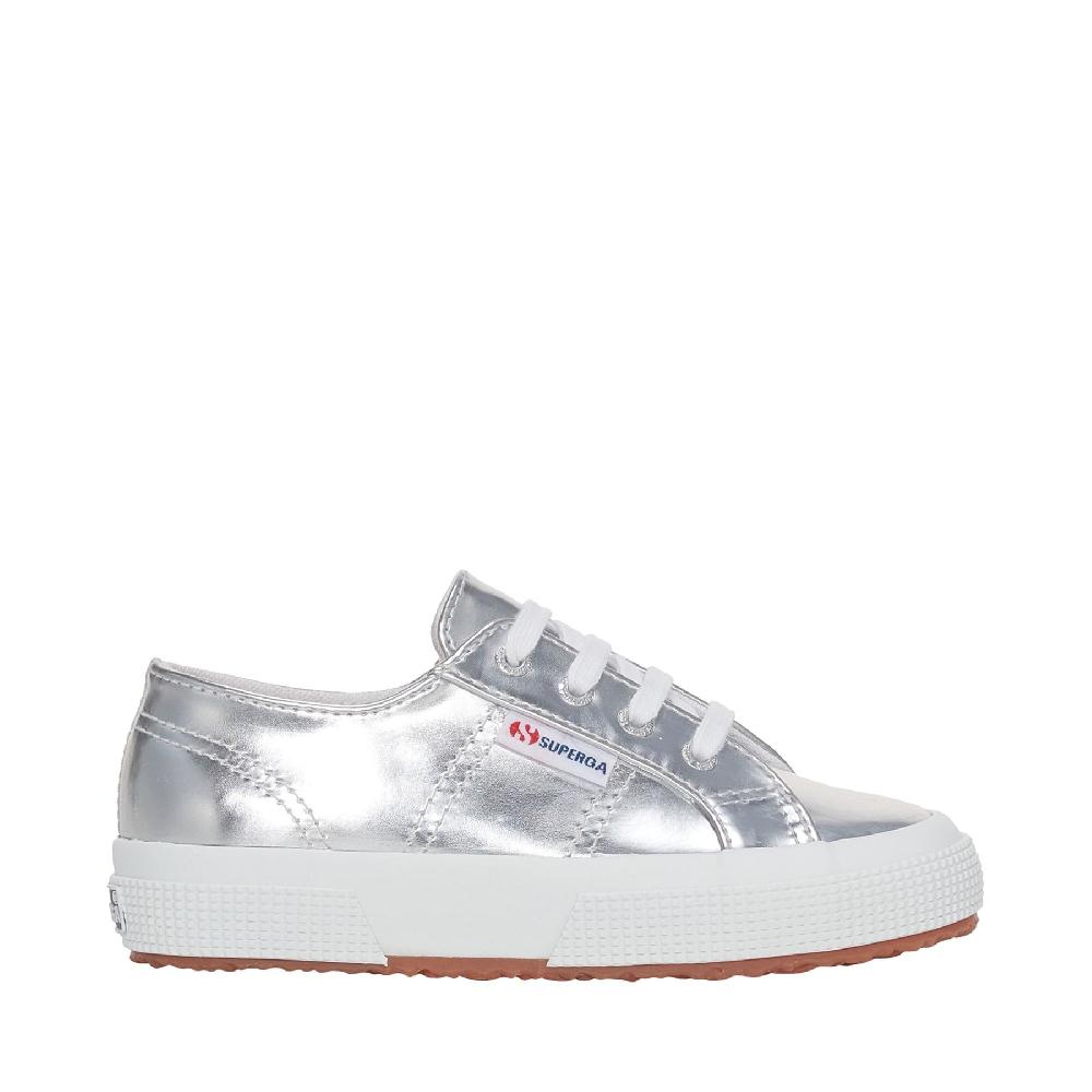 Superga 2750 KIDS MIRROR SYNTHETIC MATERIALSILVER