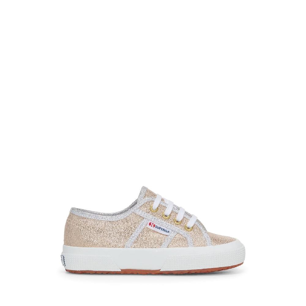 Superga 2750-LAMEJGOLD-GREY SILVER