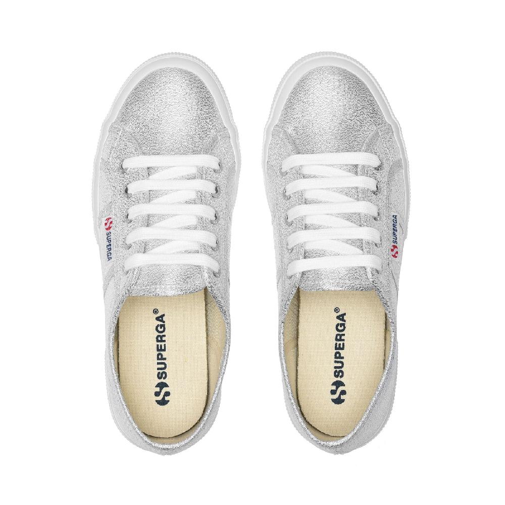 Superga 2750-LAMEWGREY SILVER
