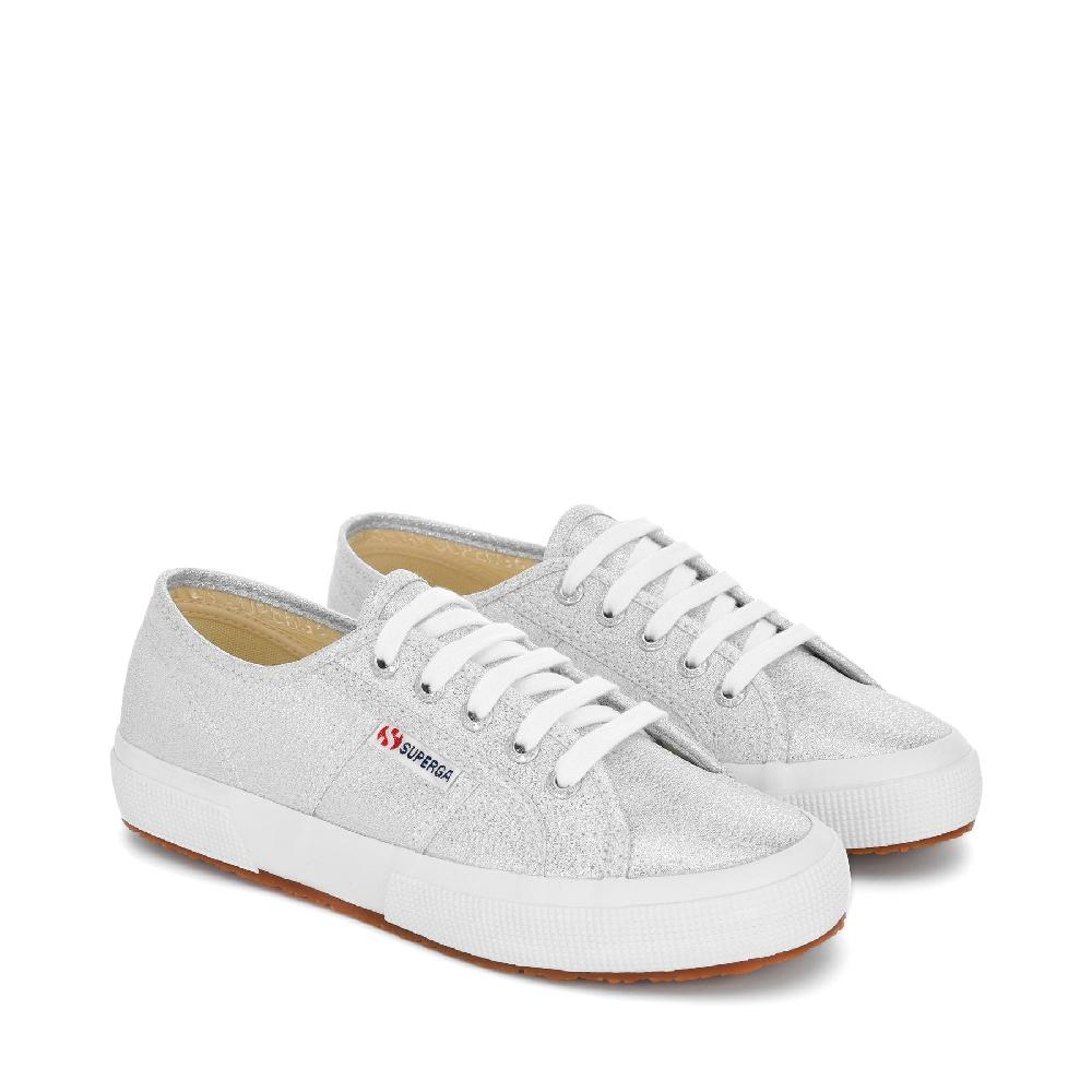 Superga 2750-LAMEWGREY SILVER