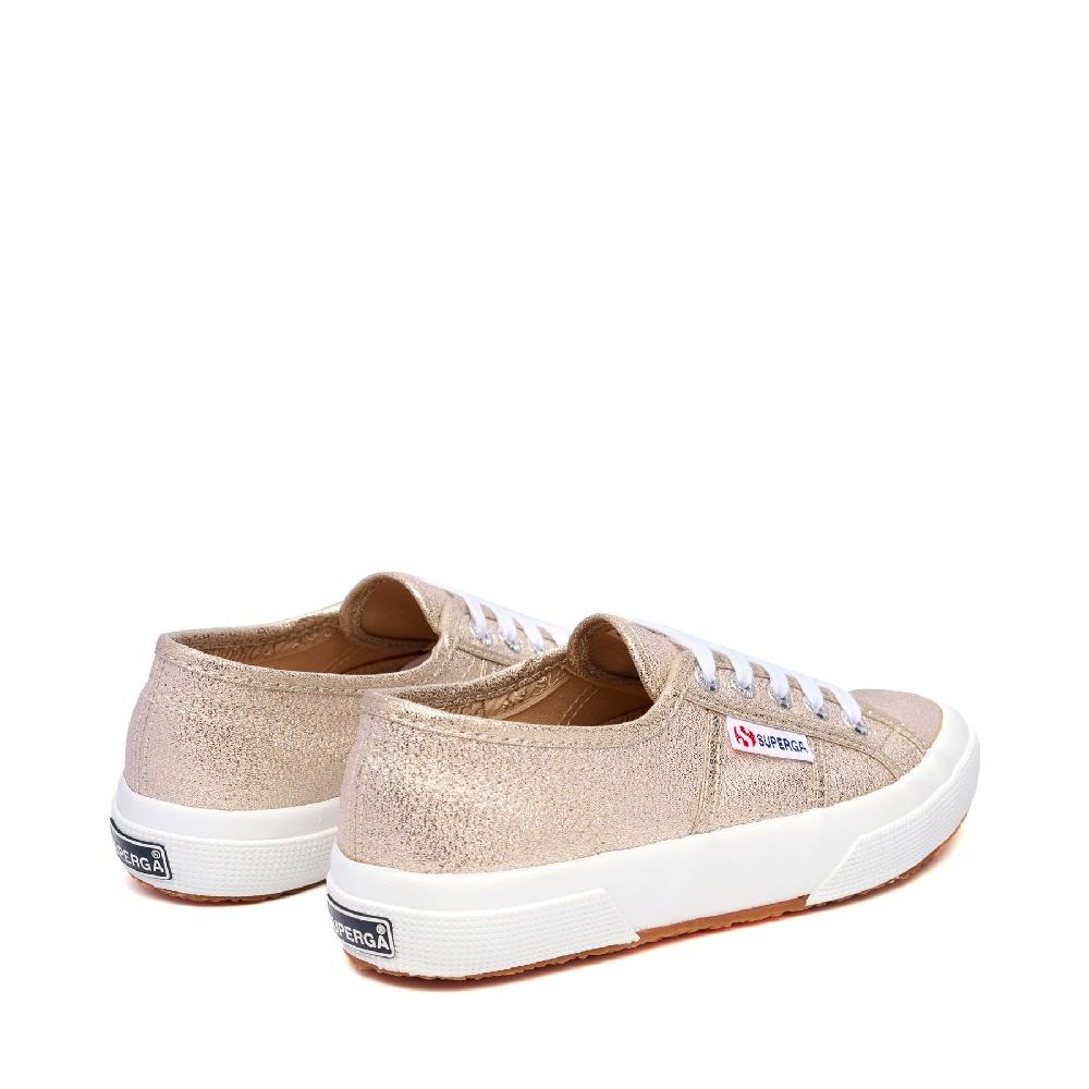 Superga 2750-LAMEWPALE GOLD