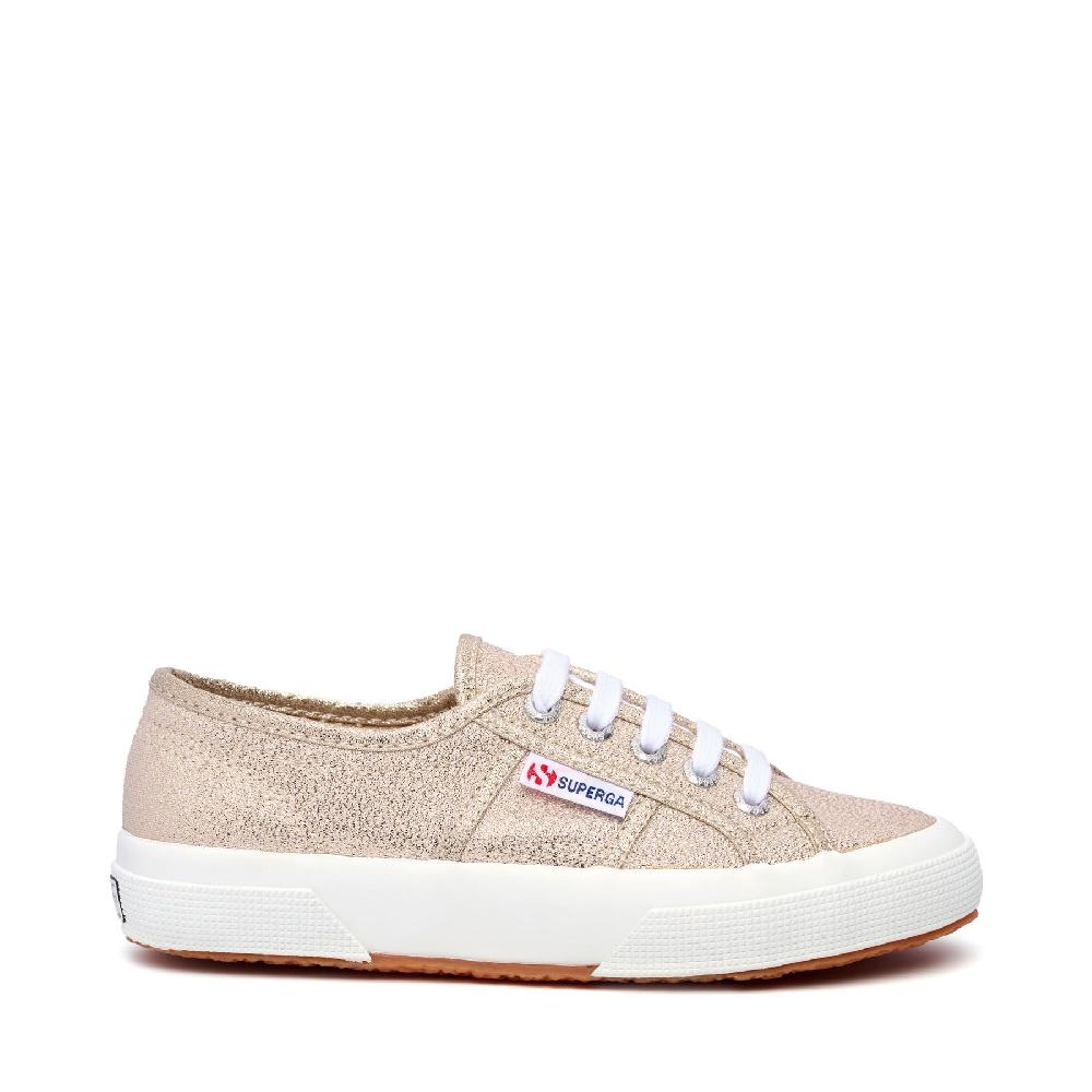 Superga 2750-LAMEWPALE GOLD