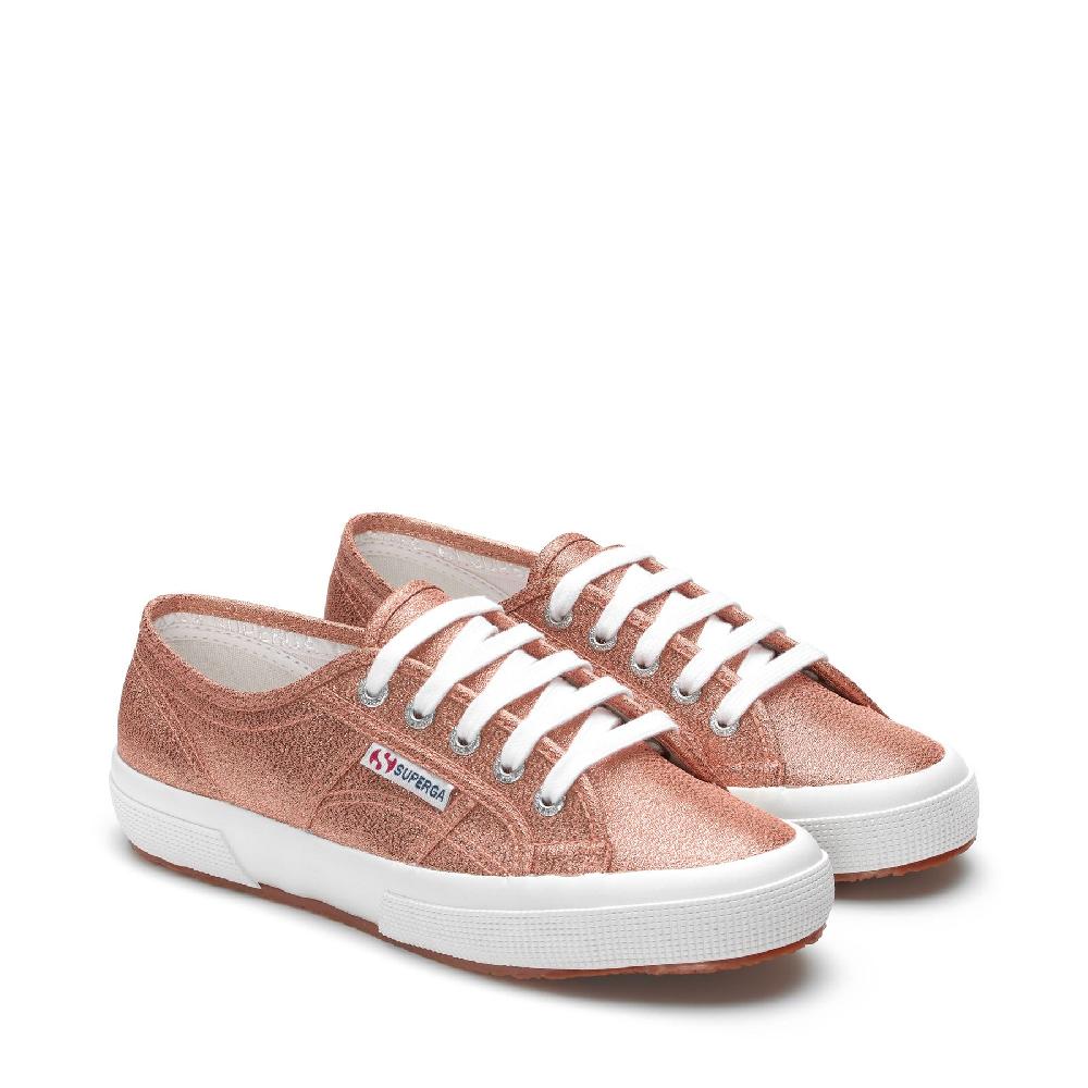Superga 2750-LAMEWROSE GOLD