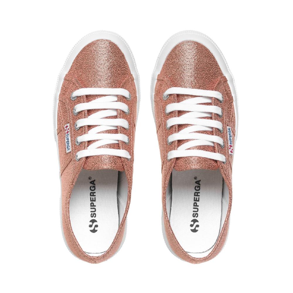 Superga 2750-LAMEWROSE GOLD