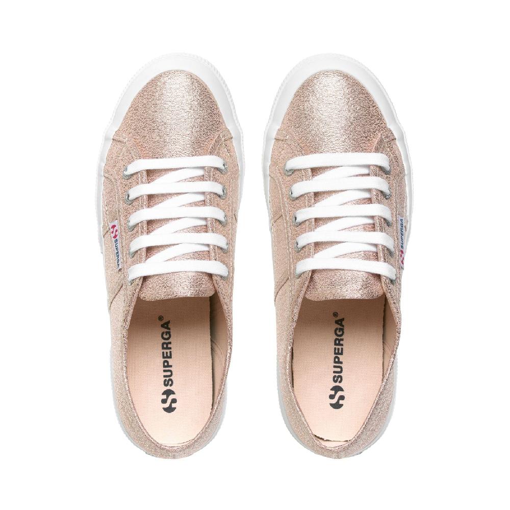 Superga 2750-LAMEWROSE PLATINUM