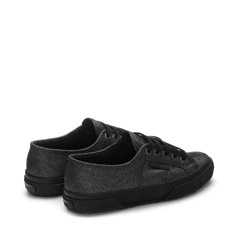 Superga 2750-LAMEWTOTAL BLACK HEMATITE