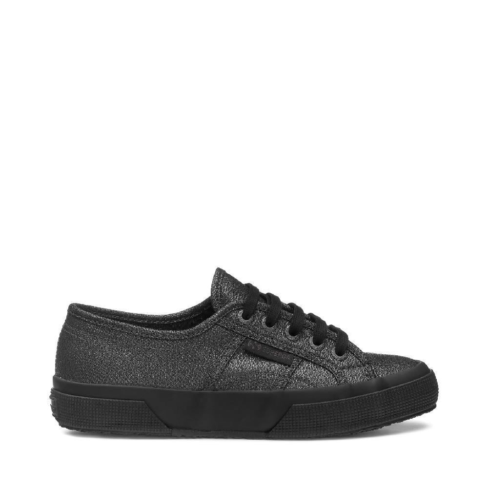 Superga 2750-LAMEWTOTAL BLACK HEMATITE