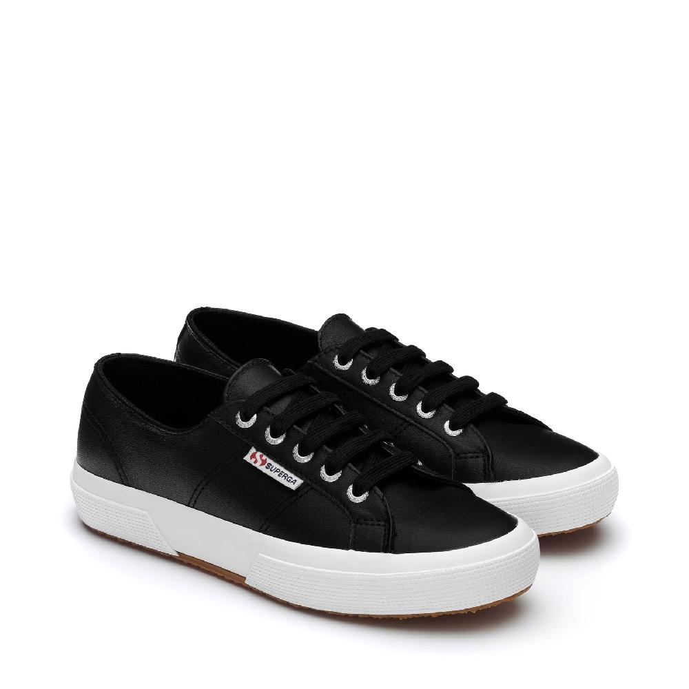 Superga 2750 NAPPABLACK-WHITE