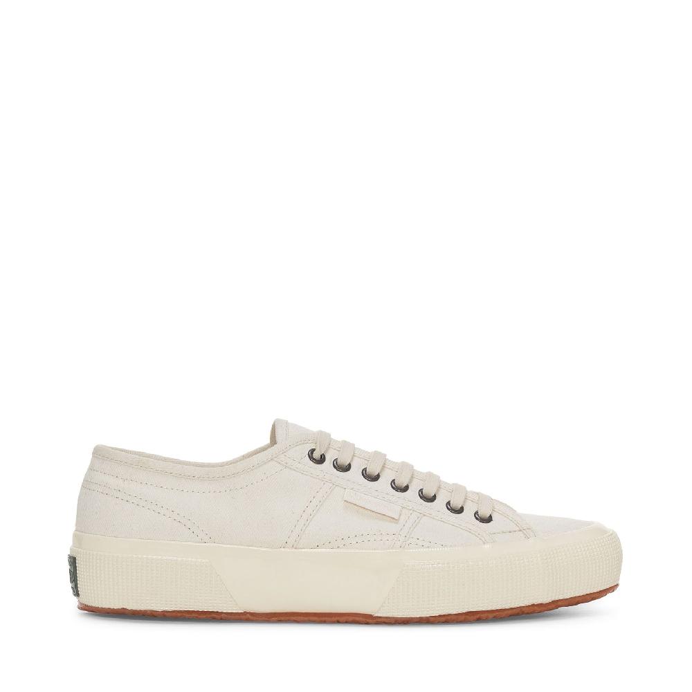 Superga 2750 OG HERRINGBONEBEIGE RAW-OFF WHITE