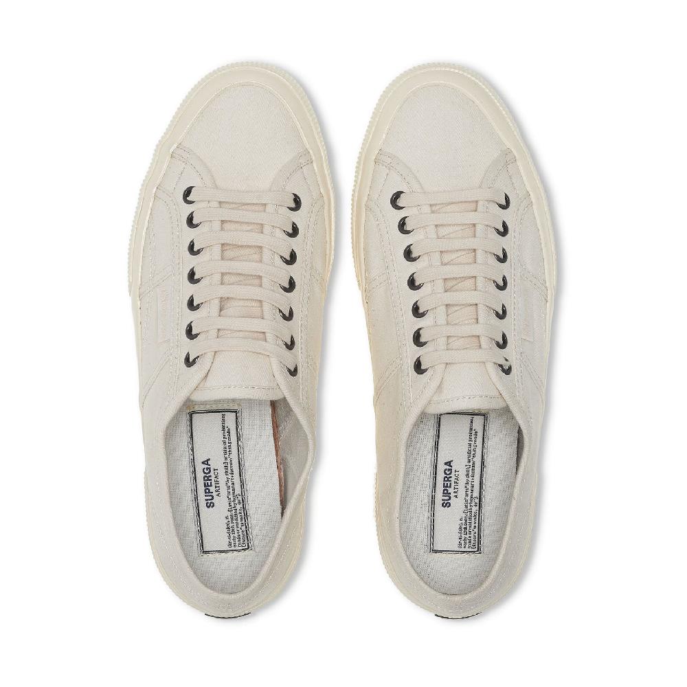 Superga 2750 OG HERRINGBONEBEIGE RAW-OFF WHITE