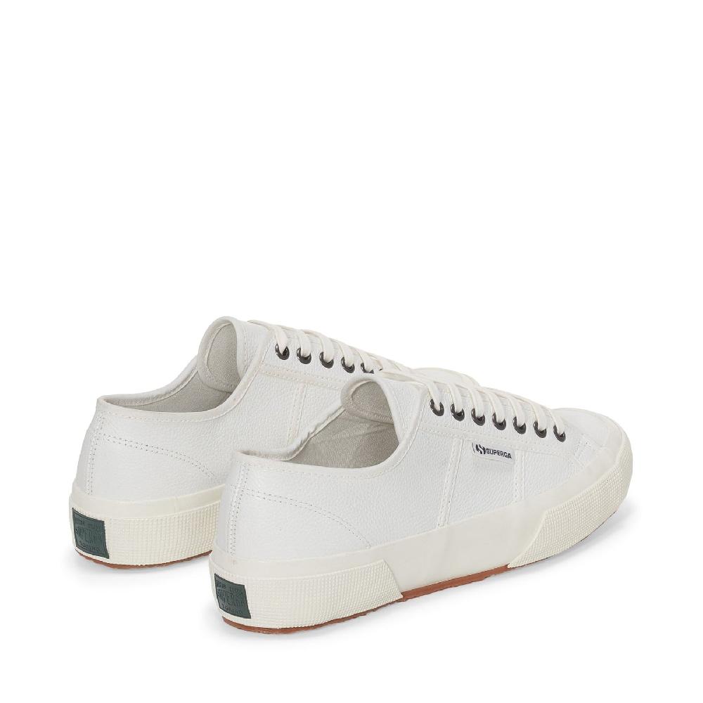 Superga 2750 OG LEATHERWHITE-WHITE AVORIO