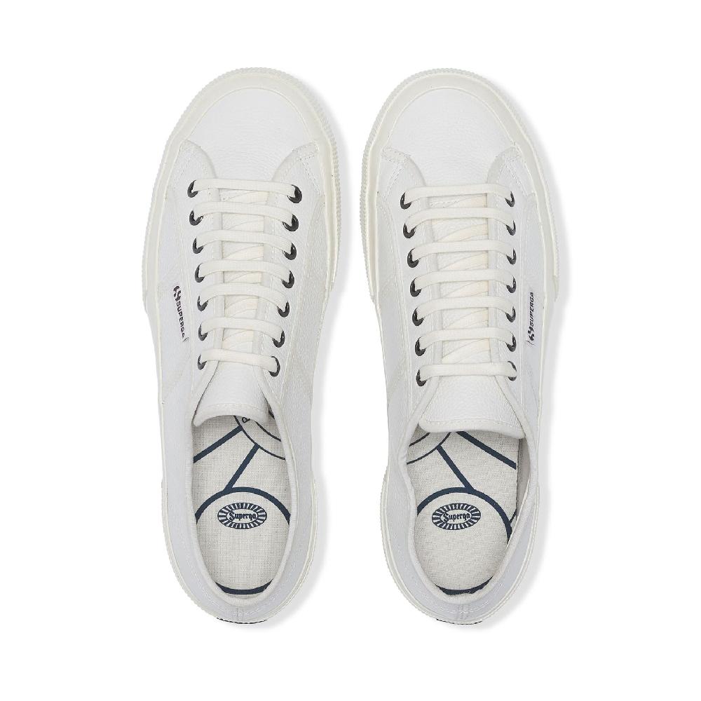 Superga 2750 OG LEATHERWHITE-WHITE AVORIO