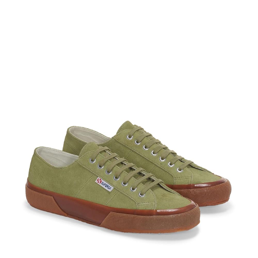 Superga 2750 OG SUEDEGREEN SAGE-GUM