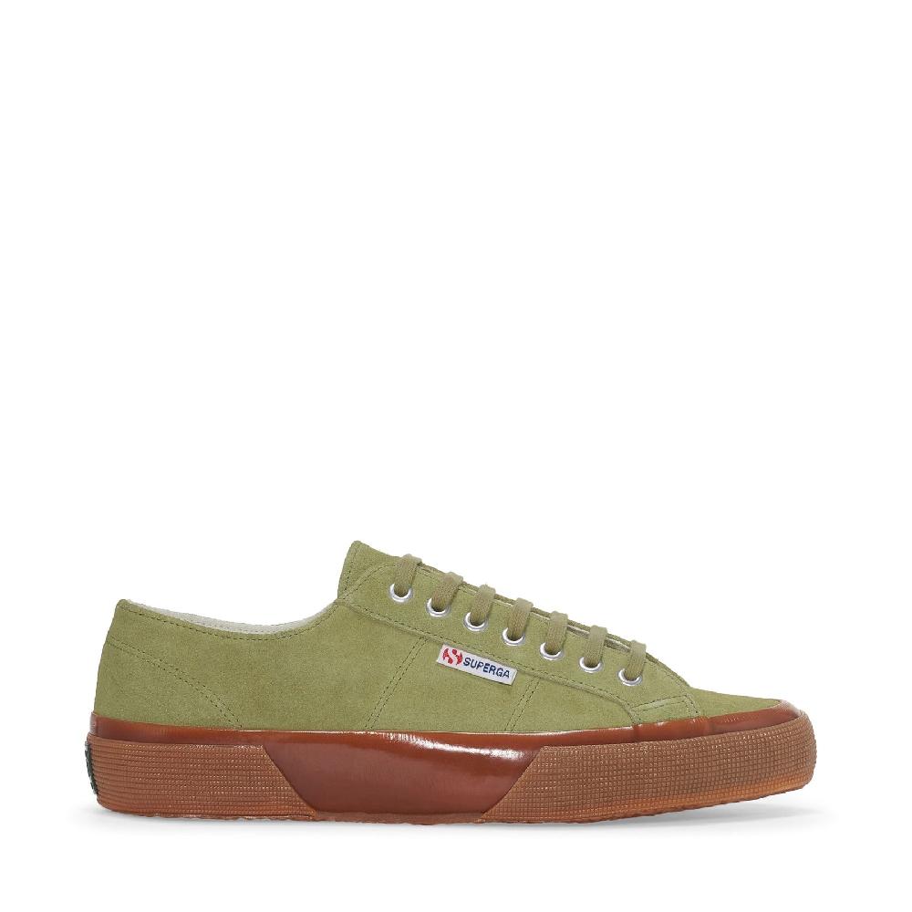 Superga 2750 OG SUEDEGREEN SAGE-GUM