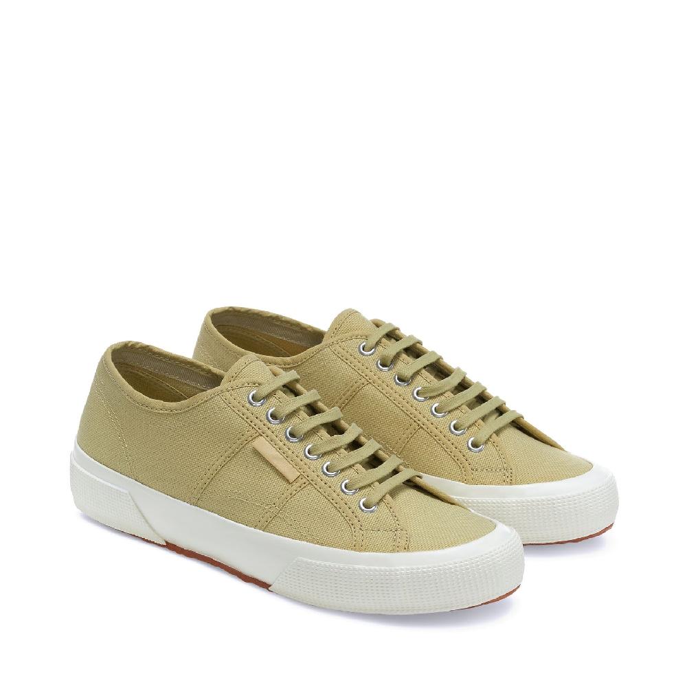Superga 2750 OGGREEN OLIVE-F AVORIO