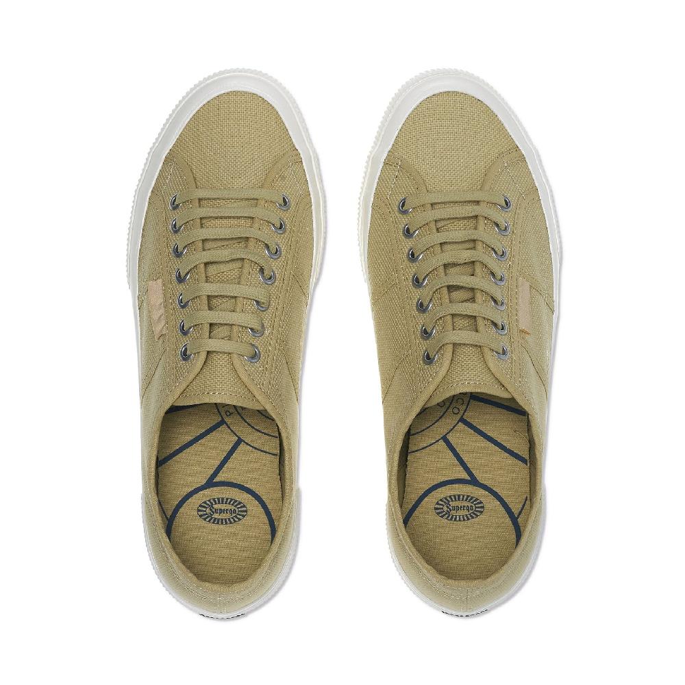 Superga 2750 OGGREEN OLIVE-F AVORIO