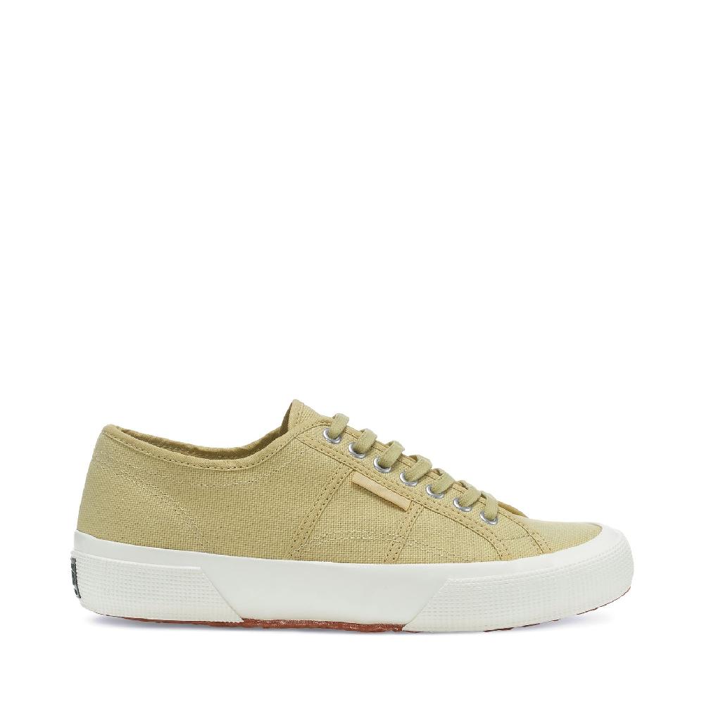 Superga 2750 OGGREEN OLIVE-F AVORIO