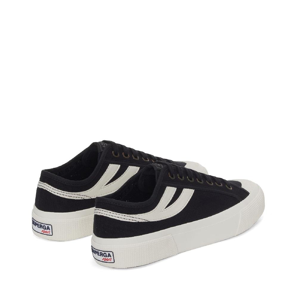 Superga 2750 PANATTA 3.0BLACK-WHITE AVORIO