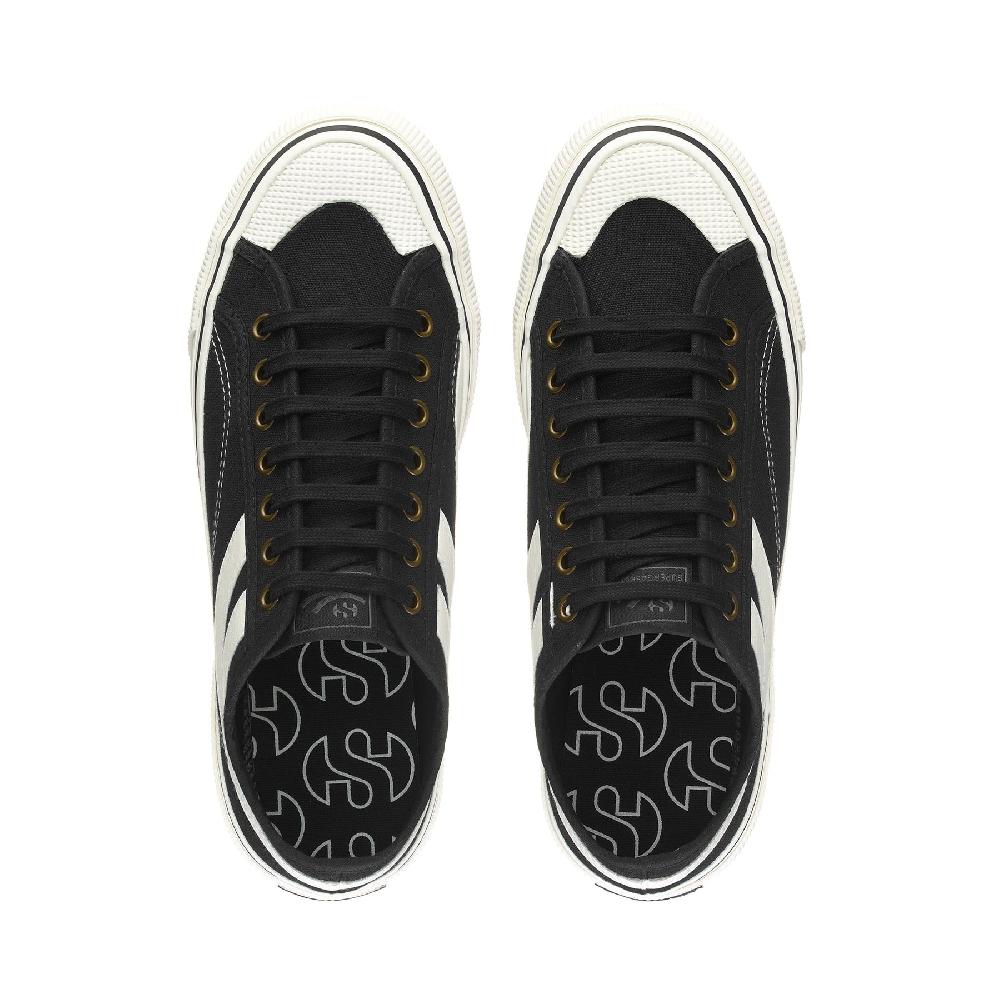 Superga 2750 PANATTA 3.0BLACK-WHITE AVORIO