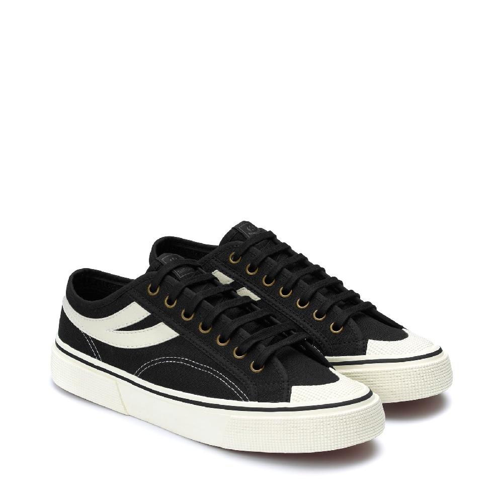 Superga 2750 PANATTA 3.0BLACK-WHITE AVORIO