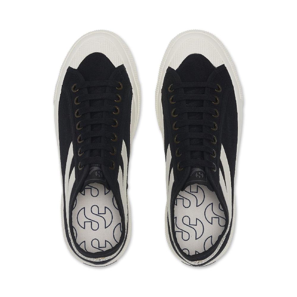 Superga 2750 PANATTA 3.0BLACK-WHITE AVORIO