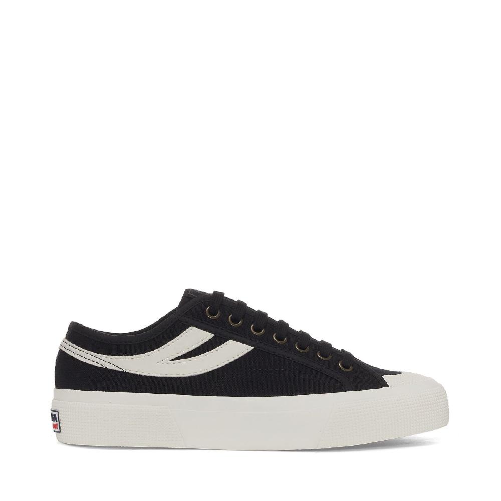 Superga 2750 PANATTA 3.0BLACK-WHITE AVORIO