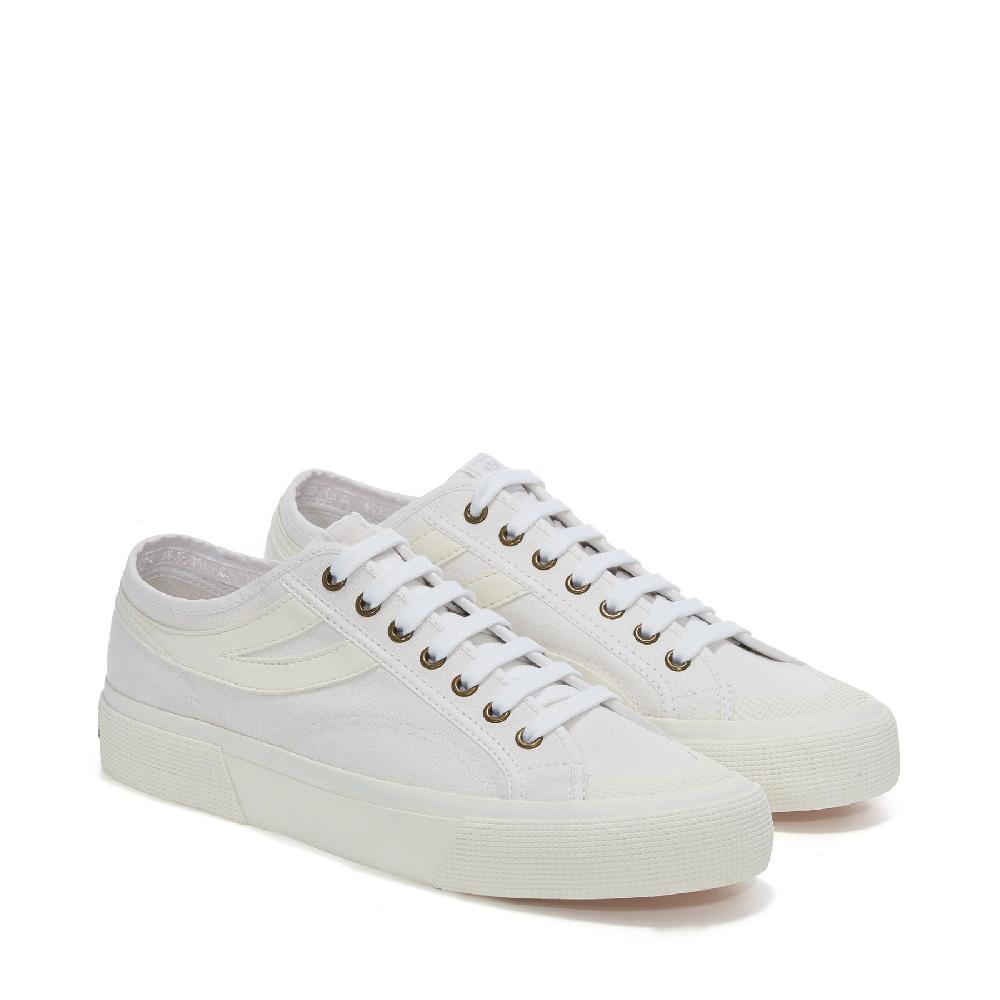 Superga 2750 PANATTA 3.0WHITE-WHITE AVORIO