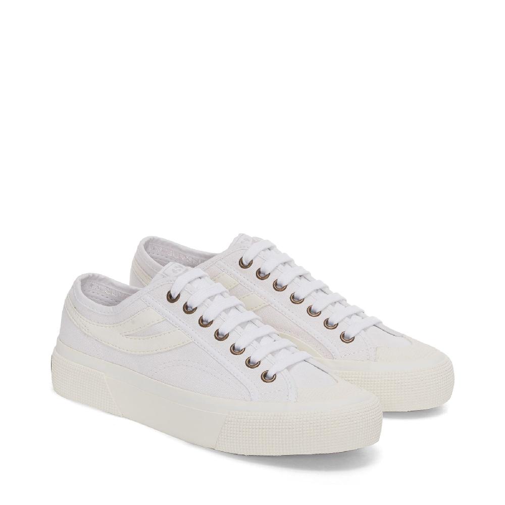 Superga 2750 PANATTA 3.0WHITE-WHITE AVORIO