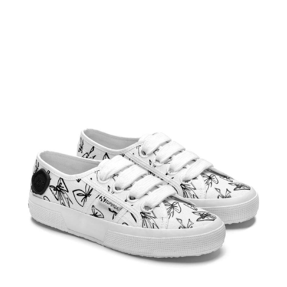 Superga 2750 PRINT BOWWHITE-BLACK